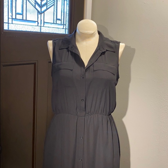 WHBM sleeveless button down dress - Picture 2 of 7